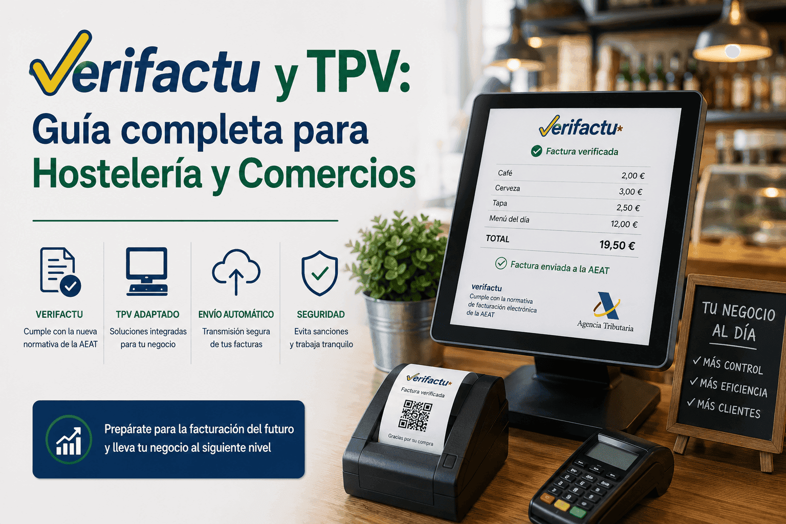 Verifactu y TPV: Guía completa para Hostelería y Comercios